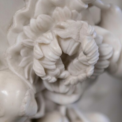 18th Century English Baroque Marble Fireplace | Appuldurcombe House POA