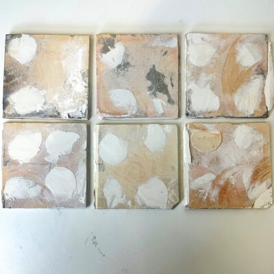 Set of 6 Antique 18th Century Dutch Delft Tiles