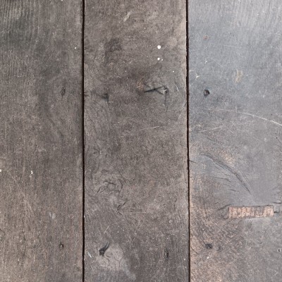 Very wide antique oak floorboard