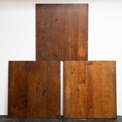 Reclaimed Genuine Teak Worktops 121cm x 113cm | 15 Available