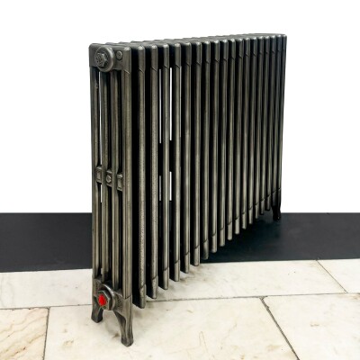 Antique Cast Iron Polished Radiator