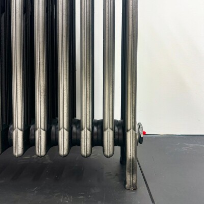 Antique Cast Iron Polished Radiator