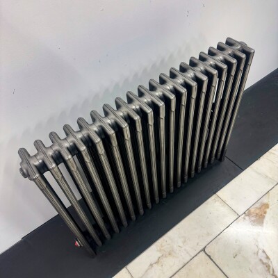 Antique Cast Iron Polished Radiator