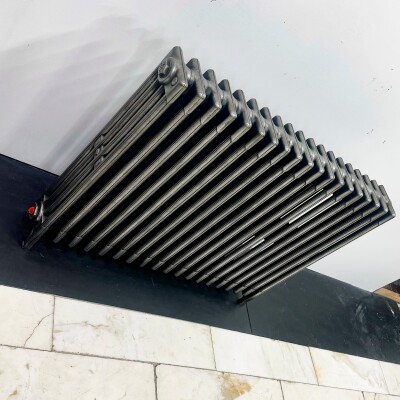 Antique Cast Iron Polished Radiator