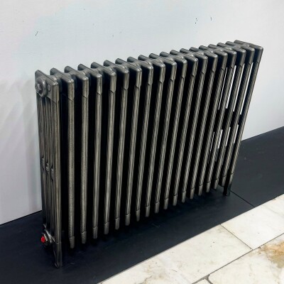 Antique Cast Iron Polished Radiator