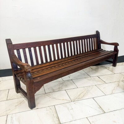 Reclaimed Teak Wooden Bench