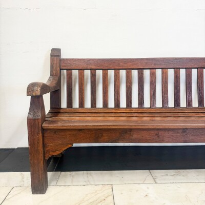 Reclaimed Teak Wooden Bench