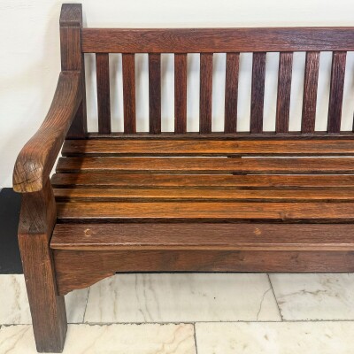 Reclaimed Teak Wooden Bench