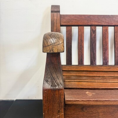 Reclaimed Teak Wooden Bench