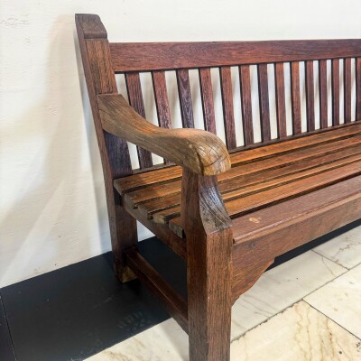 Reclaimed Teak Wooden Bench