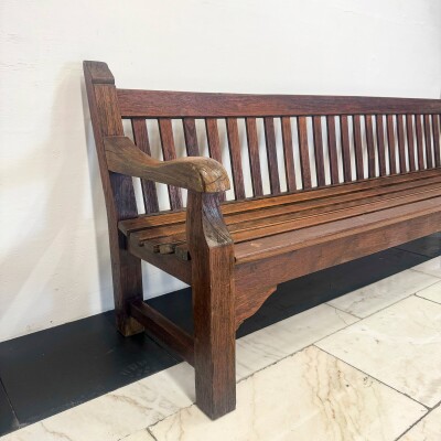 Reclaimed Teak Wooden Bench