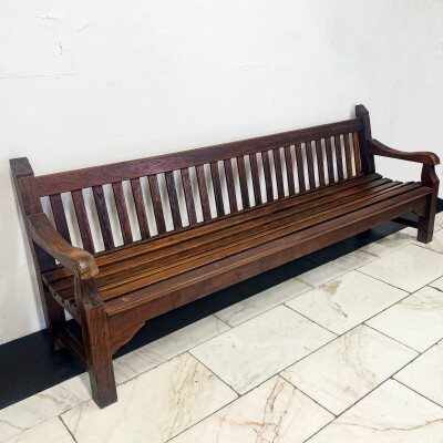 Reclaimed Teak Wooden Bench