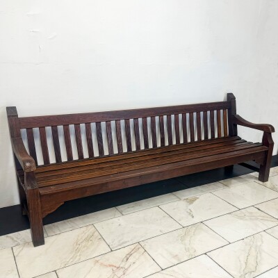 Reclaimed Teak Wooden Bench