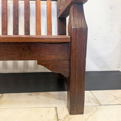 Reclaimed Teak Wooden Bench