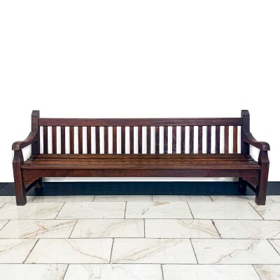 Reclaimed Teak Wooden Bench