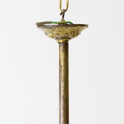 Antique French Gilt Bronze Suspended Light