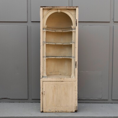 Antique 18th Century Niche Corner Cupboard