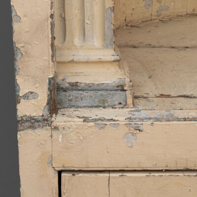 Antique 18th Century Niche Corner Cupboard