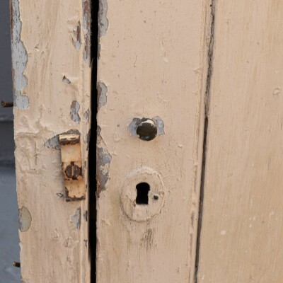 Antique 18th Century Niche Corner Cupboard
