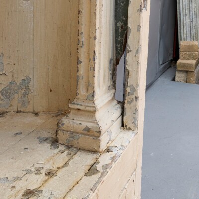 Antique 18th Century Niche Corner Cupboard