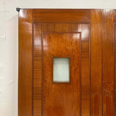 Clothworkers' Pair of Doors with Georgian Wire Viewing Windows - 214.5cm x 157.5