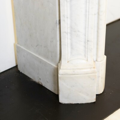 Antique French Style Marble Fireplace