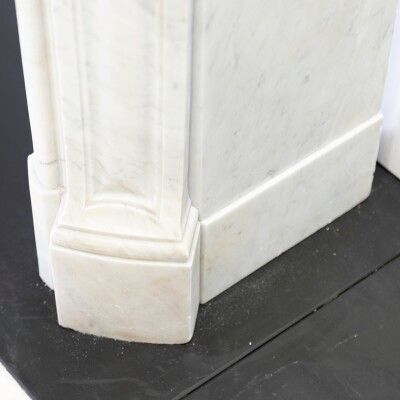 Antique French Style Marble Fireplace