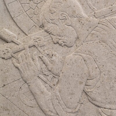 Large Portland Stone Carved Plaques