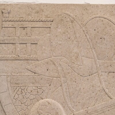 Large Portland Stone Carved Plaques
