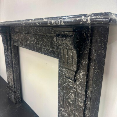 Antique Victorian St Anne's Marble Fireplace Surround