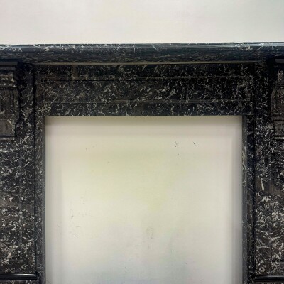 Antique Victorian St Anne's Marble Fireplace Surround