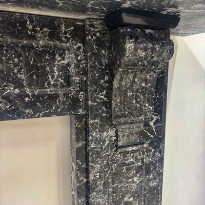 Antique Victorian St Anne's Marble Fireplace Surround