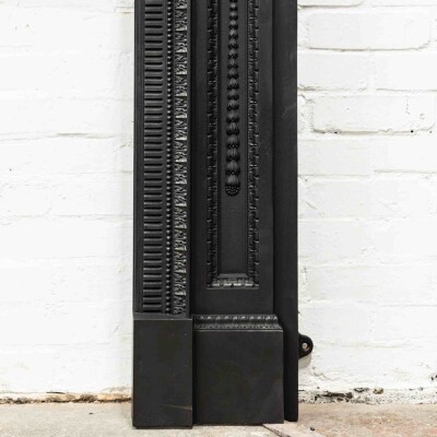 Antique Cast Iron Fireplace Surround