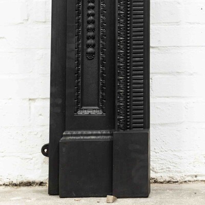 Antique Cast Iron Fireplace Surround