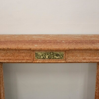 Antique Louis XVI Marble Fireplace Surround