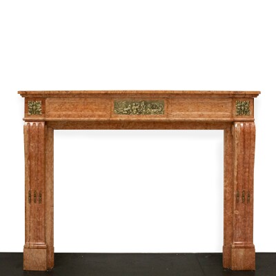 Antique Louis XVI Marble Fireplace Surround