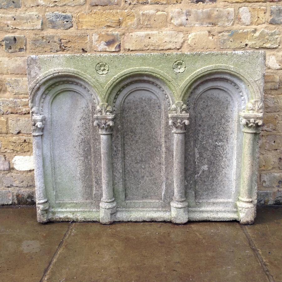 Reclaimed Concrete Arch Panel