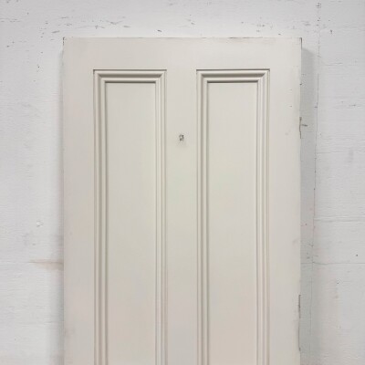 Reclaimed White Tulip Wood 4 Panel Door - 197.5cm x 76cm