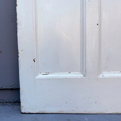 Antique Georgian 6 Panel Door - 195.5cm x 76cm