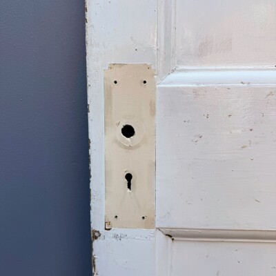 Antique Georgian 6 Panel Door - 195.5cm x 76cm