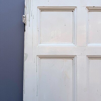 Antique Georgian 6 Panel Door - 195.5cm x 76cm