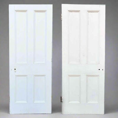 Antique Victorian 4 Panel Door - 194cm x 75.5cm