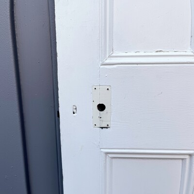 Antique Victorian 4 Panel Door - 194cm x 75.5cm