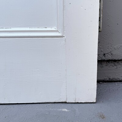 Antique Victorian 4 Panel Door - 194cm x 75.5cm