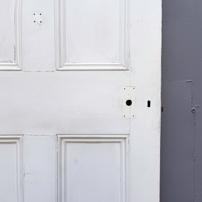 Antique Victorian 4 Panel Door - 194cm x 75.5cm