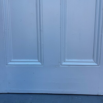 Antique Victorian 4 Panel Door - 202cm x 80.5cm