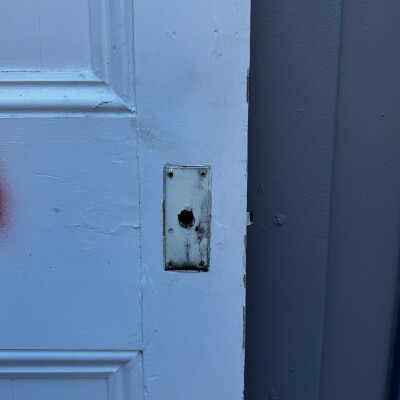 Antique Victorian 4 Panel Door - 202cm x 80.5cm