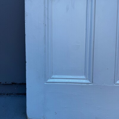 Antique Victorian 4 Panel Door - 202cm x 80.5cm