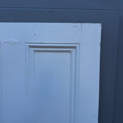 Antique Victorian 4 Panel Door - 202cm x 80.5cm