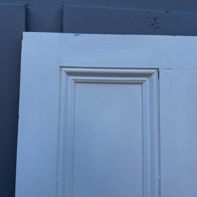 Antique Victorian 4 Panel Door - 202cm x 80.5cm
